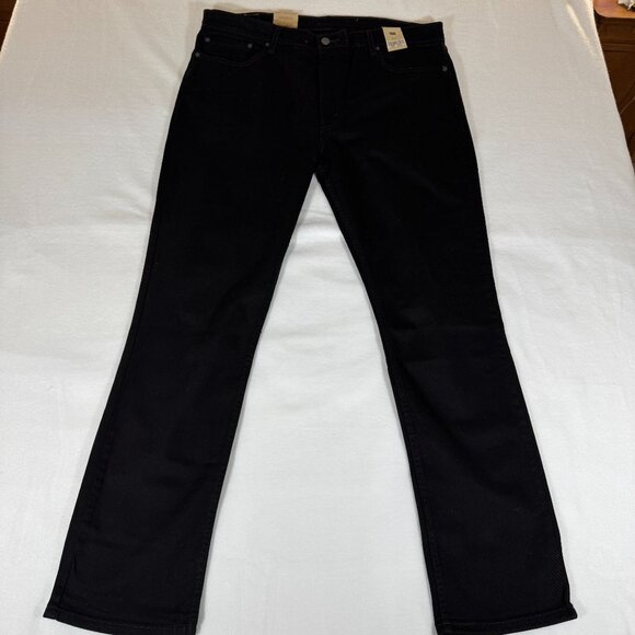 Levi's 511 Slim Fit Men's Stretch Straight Jeans Black 40 x 32 NWT - Picture 2 of 9